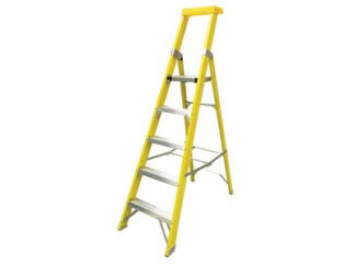 Zarges GRP Platform Steps, Platform Height 1.18m 5 Rungs (5036893008057) ZAR300805