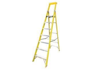 Zarges GRP Platform Steps, Platform Height 1.65m 7 Rungs (5036893008071) ZAR300807