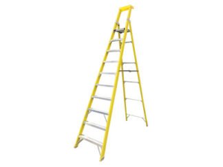 Zarges GRP Platform Steps, Platform Height 2.35m 10 Rungs (5036893008101) ZAR300810