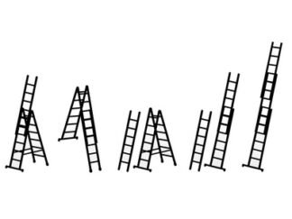 Zarges Skymaster Industrial Combination Ladder 3-Part 3 x 10 Rungs (4003866415229) ZAR41522