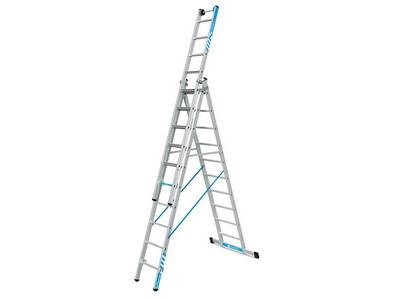 Zarges Skymaster Plus X Combination Ladder 3-Part 3 x 10 Rungs (4003866415793) ZAR41579