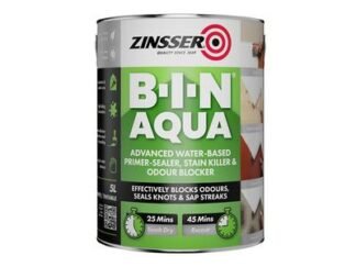Zinsser B-I-N® Aqua 5 litre (5037898615011) ZINBINA5L *Restrictions - See Description*