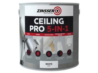Zinsser Ceiling Pro 5-in-1 2.5 litre (5037898614137) ZINCP5125L