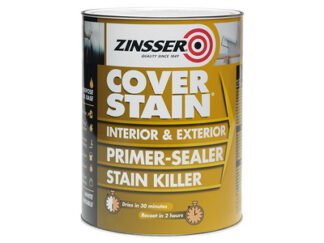 Zinsser Cover Stain® Primer - Sealer 2.5 litre (5037898610269) ZINCSP25L