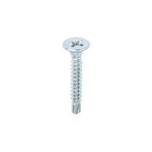 TIMCO 3.5 x 25 25mm Drywall Screws - PH - Bugle - Self Drilling - Zinc (5055017520541) Box 1000 Pieces 00025PSDD