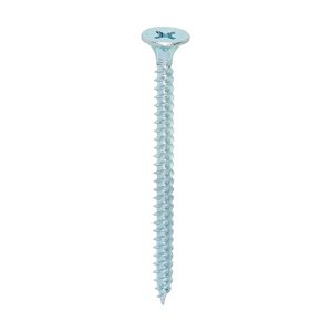 TIMCO 3.5 x 50 50mm Drywall Screws - PH - Bugle - Fine Thread - Zinc (5055017510375) Box 1000 Pieces 00050DRYZ