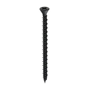 TIMCO 3.9 x 55 55mm Drywall Dense Board Screws - PH - Reduced Countersunk - High-Low Thread - Black (5055331802361) Box 1000 Pieces 00055DRYD
