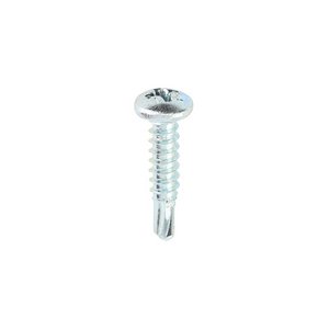 TIMCO 8 x 3/4 19mm Metal Construction Sheet & Stud Screws - PH - Pan - Self-Drilling - Zinc (5055017520336) Box 1000 Pieces 00834PPSD