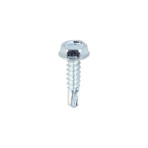 TIMCO 10 x 3/4 19mm Metal Construction Light Section Screws - Hex - Self-Drilling - Zinc (5055017521333) Box 1000 Pieces 01034HWSD