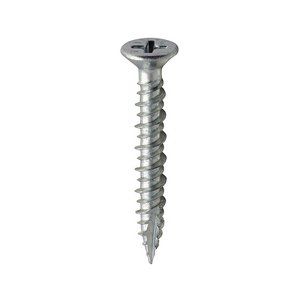 TIMCO 4.3 x 30 30mm Window Fabrication Screws - Countersunk - PH - High-Low Thread - Slash Point - Zinc (5055017528004) Box 1000 Pieces 105Z