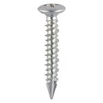 TIMCO 4.3 x 20 20mm Window Fabrication Screws - Pan Countersunk - PH - High-Low Thread - Slash Point - Zinc (5055017528127) Box 1000 Pieces 111Z
