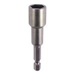 TIMCO 11 x 65 Magnetic Socket Driver Bit - Hex (5055893315545) Blister Pack 1 Each 11SDB