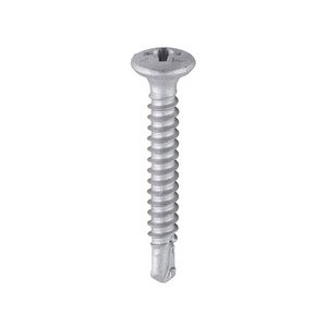 TIMCO 3.9 x 29 29mm Window Fabrication Screws - Friction Stay - Pan - PH - Self-Tapping Thread - Self-Drilling Point - Martensitic Stainless Steel & Silver Organic (5055017529605) Box 1000 Pieces 138SS