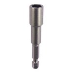 TIMCO 13 x 65 Magnetic Socket Driver Bit - Hex (5055893310533) Blister Pack 1 Each 13SDB