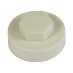 TIMCO 16mm Hex Head Cover Caps - Hamlet (5055893311530) Bag 1000 Pieces 16RAL9002CAP