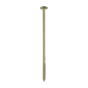 TIMCO 6.7 x 175 Timber Frame Construction & Landscaping Screws - Wafer - Exterior - Green Organic (5056601914944) TIMpac 4 Pieces 175INDEXWP