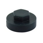 TIMCO 19mm Hex Head Cover Caps - Anthracite (5055893311806) Bag 1000 Pieces 19RAL7016CAP