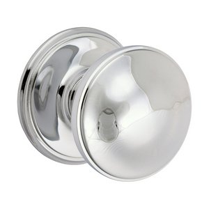 TIMCO 66mm Centre Door Knob - Polished Chrome (5056601906253) Box 1 Each 200067