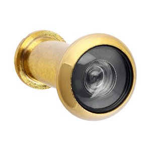 TIMCO 180 Degree 40mm Door Viewer - Polished Brass (5056601904877) Bag 1 Each 200279