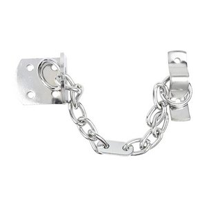 TIMCO 44mm Security Door Chain - Satin Chrome (5056110839813) Bag 1 Each 200471