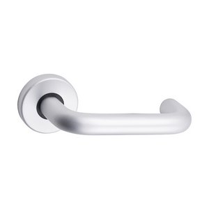 TIMCO 52mm Contractors Lever On Rose Handles - Satin Anodised Aluminium (5056110893716) Blister Pack 1 Pairs 200515