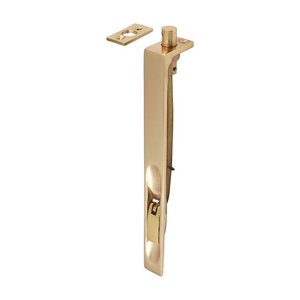 TIMCO 200 x 19mm 200mm Lever Action Flush Bolt - Polished Brass (5056110885773) TIMpac 1 Each 200643P