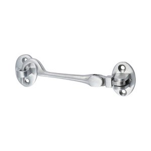 TIMCO 100mm 100mm Cabin Hook - Satin Chrome (5056110886060) TIMpac 1 Each 200749P