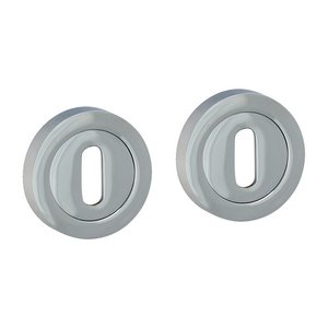 TIMCO 51mm Standard Profile Escutcheon - Polished Chrome (5056110889634) Blister Pack 1 Pairs 200876
