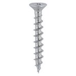 TIMCO 4.3 x 35 35mm Window Fabrication Screws - Countersunk with Ribs - PH - Single Thread - Gimlet Tip - Stainless Steel (5055017529742) Box 1000 Pieces 203SS