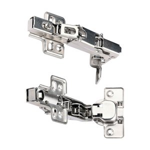 TIMCO 170 Degree 145mm Clip-On Cabinet Hinges - Nickel (5056601904617) TIMbag 1 Pairs 204379P