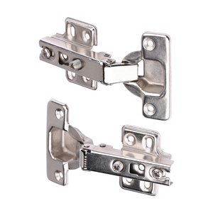 TIMCO 90 Degree 105mm Cabinet Hinges - Nickel (5056601904570) TIMbag 1 Pairs 204942P