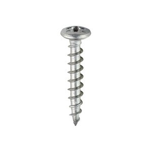 TIMCO 4.3 x 25 25mm Window Fabrication Screws - Friction Stay - Shallow Pan Countersunk - PH - Single Thread - Gimlet Tip - Stainless Steel (5055017529841) Box 1000 Pieces 212SS