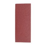 TIMCO 93 x 230mm 1/3 Sanding Sheets - 60 Grit - Red - Unpunched (5056110818245) Pack 5 Pieces 231467