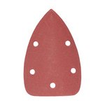 TIMCO 95 x 136mm 136mm Detail Sanding Pads - 180 Grit - Red (5056110818634) Pack 5 Pieces 231811
