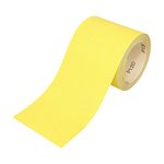 TIMCO 115mm x 10m 10000m Sandpaper Roll - 80 Grit - Yellow (5056110817736) Roll 1 Each 231999