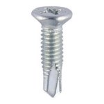 TIMCO M4 x 19 19mm Window Fabrication Screws - Countersunk Facet - PH - Metric Thread - Self-Drilling Point - Zinc (5055017529162) Box 1000 Pieces 232Z