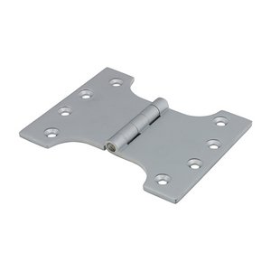 TIMCO 102 x 125 102mm Parliament Hinge (488) - Solid Brass - Satin Chrome (5056110823607) Box 1 Pairs 234500