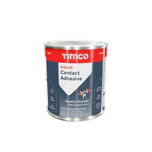 TIMCO 500ml Instant Contact Adhesive - Liquid (5056110859927) Tin 1 Each 247359