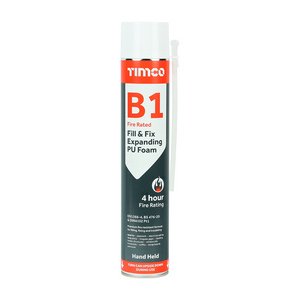 TIMCO 750ml B1 Fill & Fix Expanding PU Foam - Hand Grade (5056110817453) Can 1 Each 247704