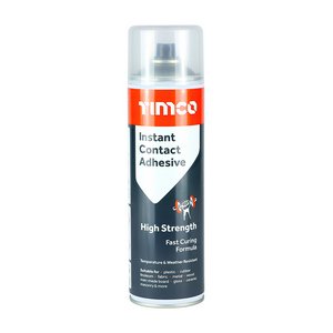 TIMCO 500ml Instant Contact Adhesive - Spray (5055893388365) Can 1 Each 247789