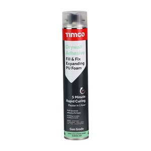 TIMCO 750ml 65mm Drywall Adhesive Fill & Fix Expanding PU Foam (5056110896588) Can 1 Each 247864