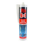 TIMCO 290ml 9 in 1 Instant Grab Adhesive - Clear (5055893388068) Cartridge 1 Each 247972
