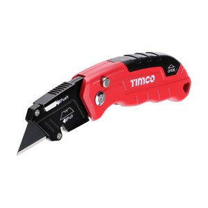 TIMCO 6 1/2” / 165mm 60mm Professional Utility Knife (5056110899732) Blister Pack 1 Each 253067