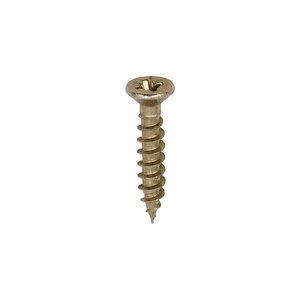 TIMCO 3.0 x 16 16mm Classic Multi-Purpose Hinge Screws - PZ - Countersunk - Yellow (5055017508969) Box 200 Pieces 30016CLAH