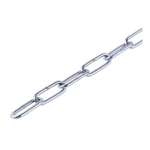 TIMCO 3 x 26 x 8mm (10m) 10000mm Welded Link Chain - Zinc (5056601901319) Box 1 Each 326BZPC10