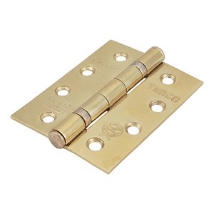 TIMCO 101 x 76 x 2.6 Grade 11 Fire Door Hinges - Electro Brass (5056110836591) Box 1 Pairs 334753