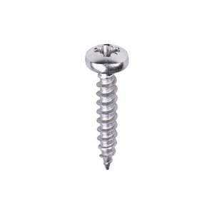 TIMCO 3.5 x 20 20mm Classic Multi-Purpose Screws - PZ - Pan Head - A2 Stainless Steel (5056110816890) Box 200 Pieces 35020CLAPSS
