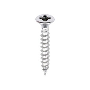 TIMCO 3.5 x 25 25mm Classic Multi-Purpose Screws - PZ - Double Countersunk - A2 Stainless Steel (5055017523856) Box 200 Pieces 35025CLASS