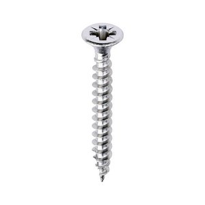 TIMCO 3.5 x 30 30mm Classic Multi-Purpose Screws - PZ - Double Countersunk - A2 Stainless Steel (5055017523863) Box 200 Pieces 35030CLASS