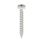 TIMCO 4.0 x 25 25mm Classic Multi-Purpose Screws - PZ - Pan Head - A2 Stainless Steel (5056110816937) Box 200 Pieces 40025CLAPSS